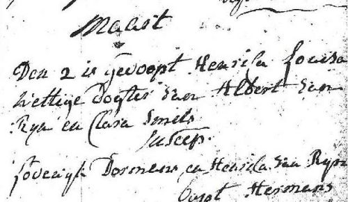 doop Henrica 1811