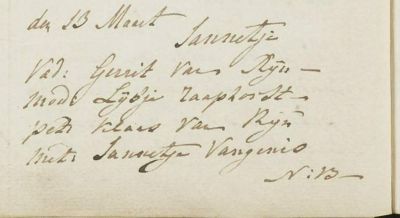 doop jannetje 1810