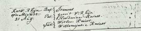 doop joannes 1747